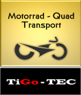 Zweiradtransport mit der TiGo-TEC